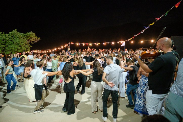 Greek traditional island festivals iStock
